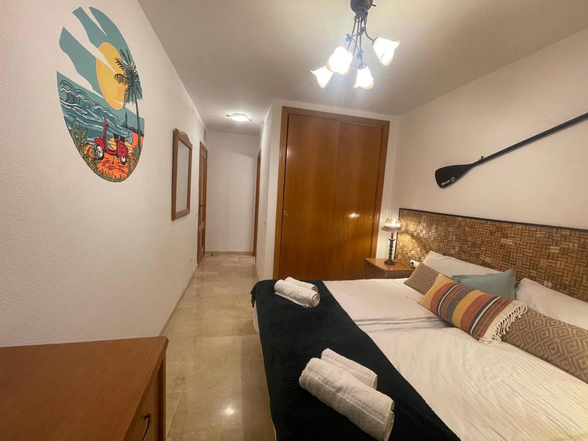 Traveler'S Beach Apartment With Sea View, Free Coffee & Parking Benidorm Ngoại thất bức ảnh